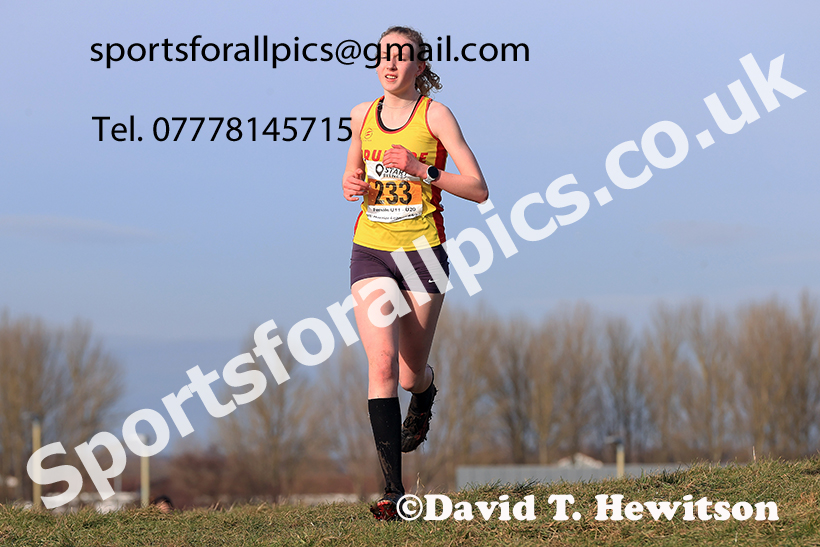 Girls Under-15s, 2025 Start Fitness NEHL Sherman Cup/Divison Shield, Temple Park, South Shields. Photo: David T. Hewitson/Sports for All Pics